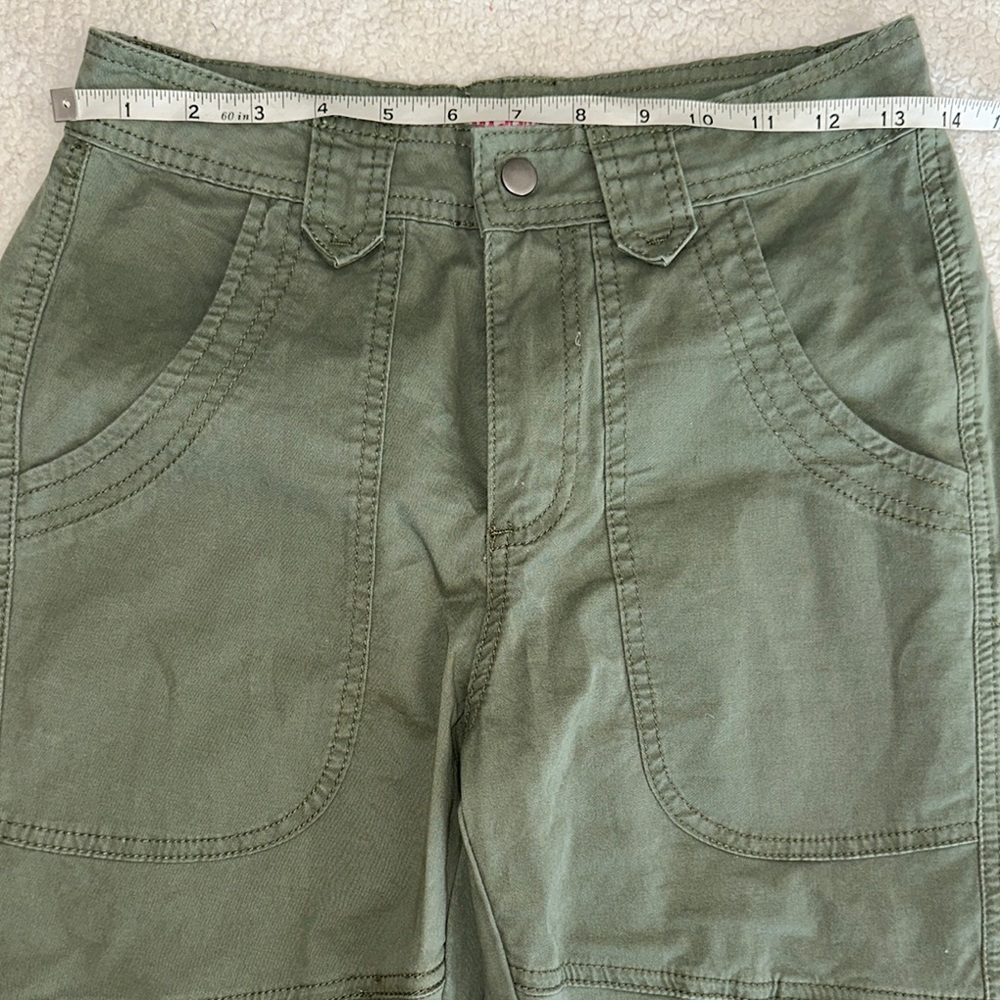 Madras Stylish Olive Green Cargo Pants/ Guess top - Picture 5 of 10
